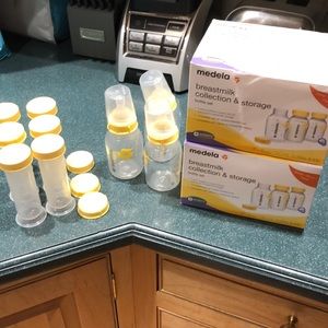 Medela breast milk collection and storage
